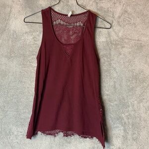 Lace Vanity Tank Top